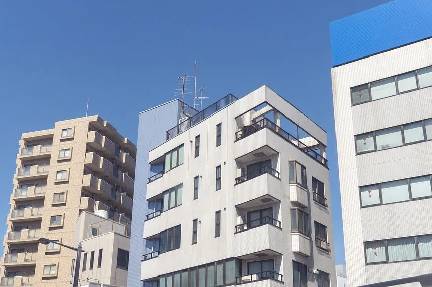 3棟のマンション